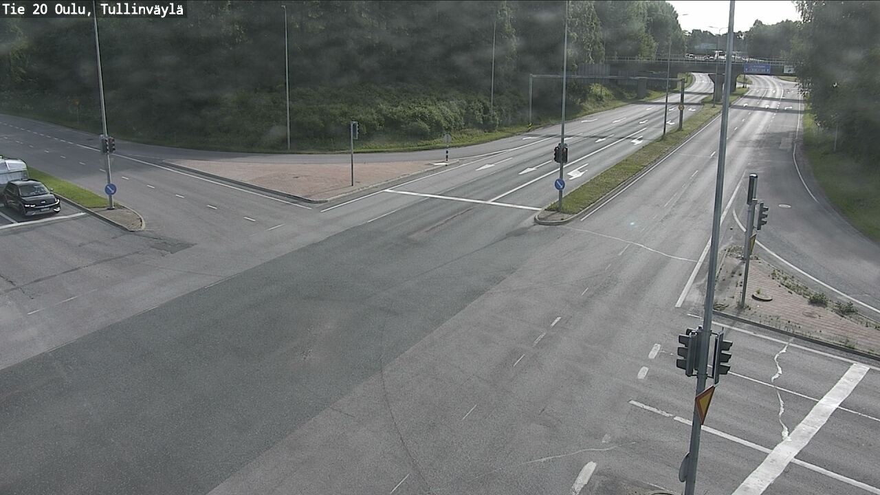 Weather Camera Image Väg 20 Uleåborg, Tullinväylä, Oulu, Pohjois-Pohjanmaa