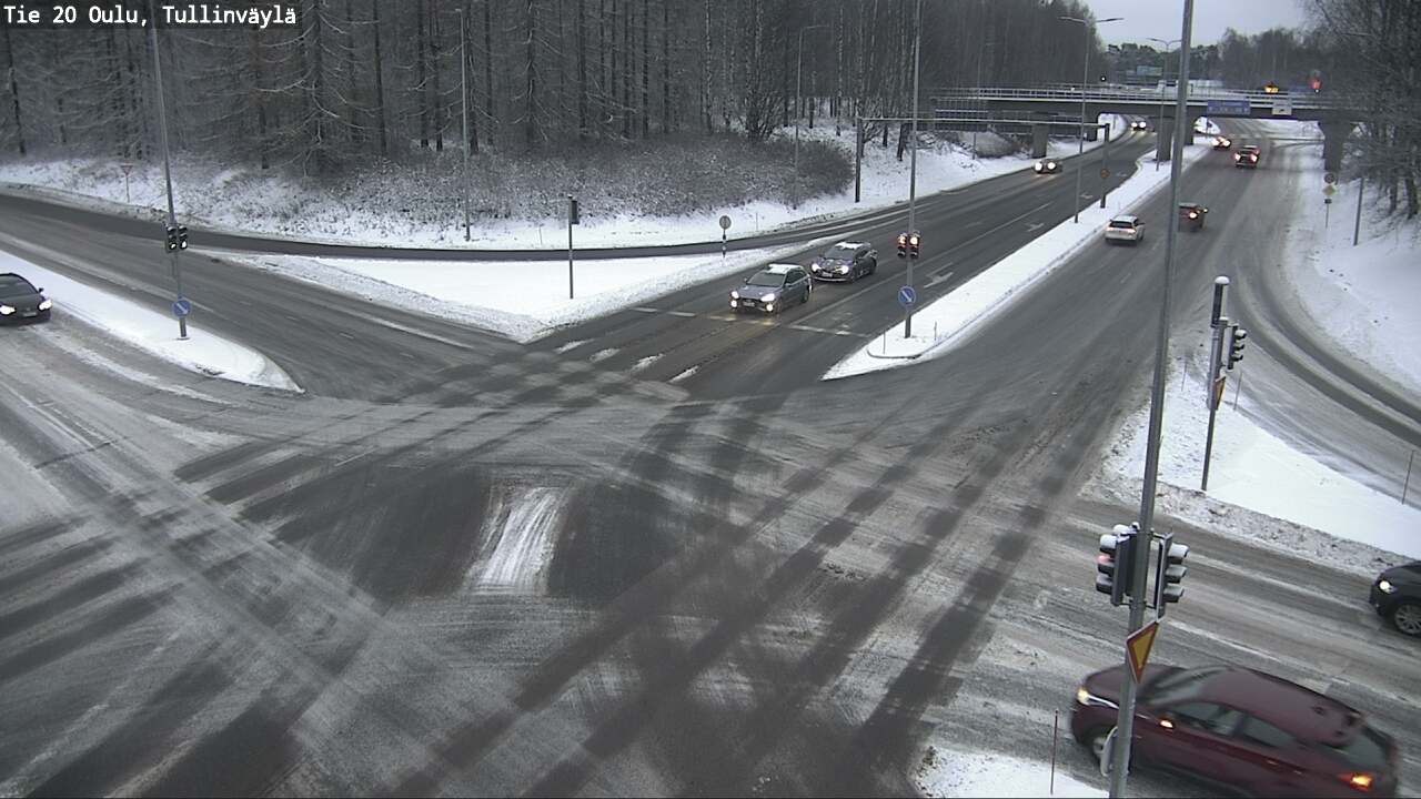 Weather Camera Image Väg 20 Uleåborg, Tullinväylä, Oulu, Pohjois-Pohjanmaa