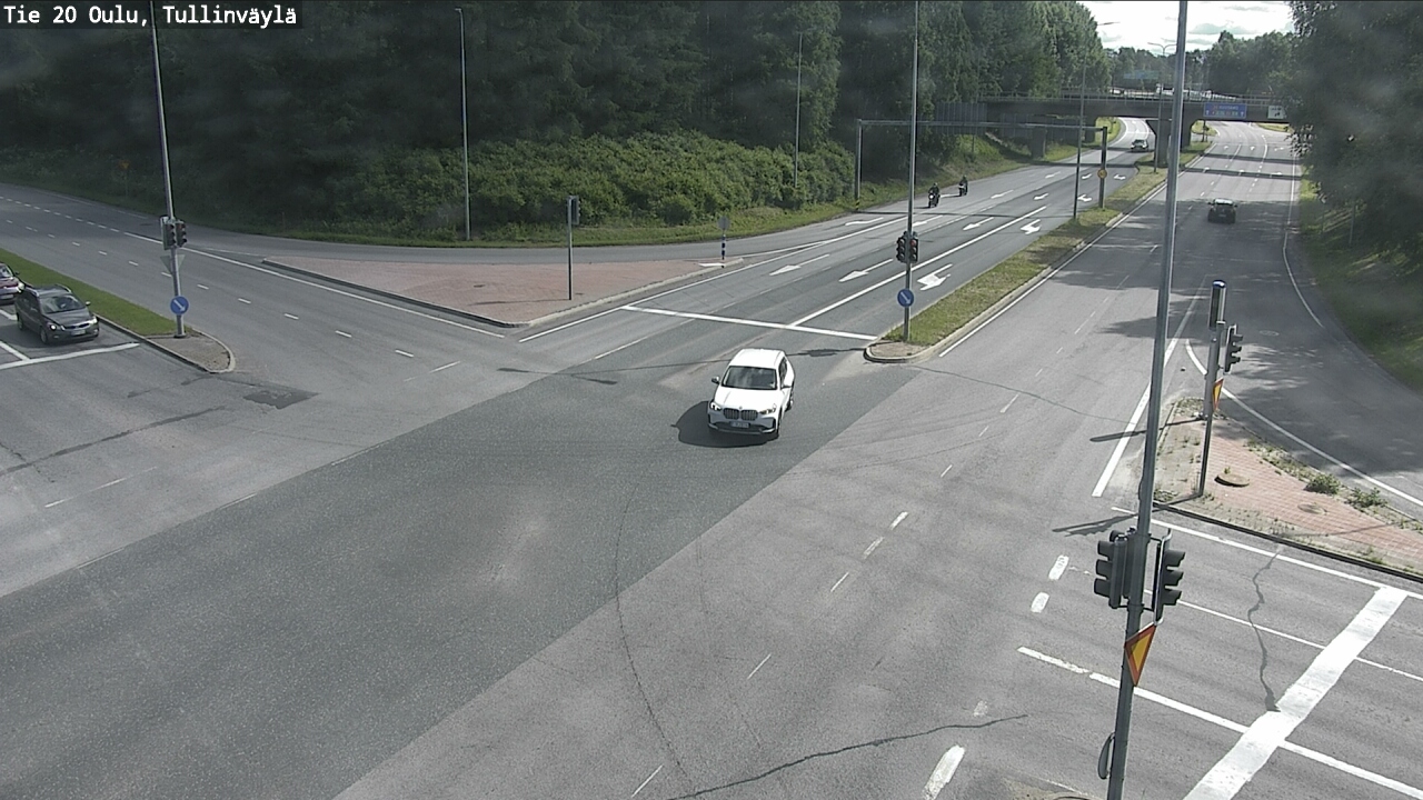 Weather Camera Image Väg 20 Uleåborg, Tullinväylä, Oulu, Pohjois-Pohjanmaa