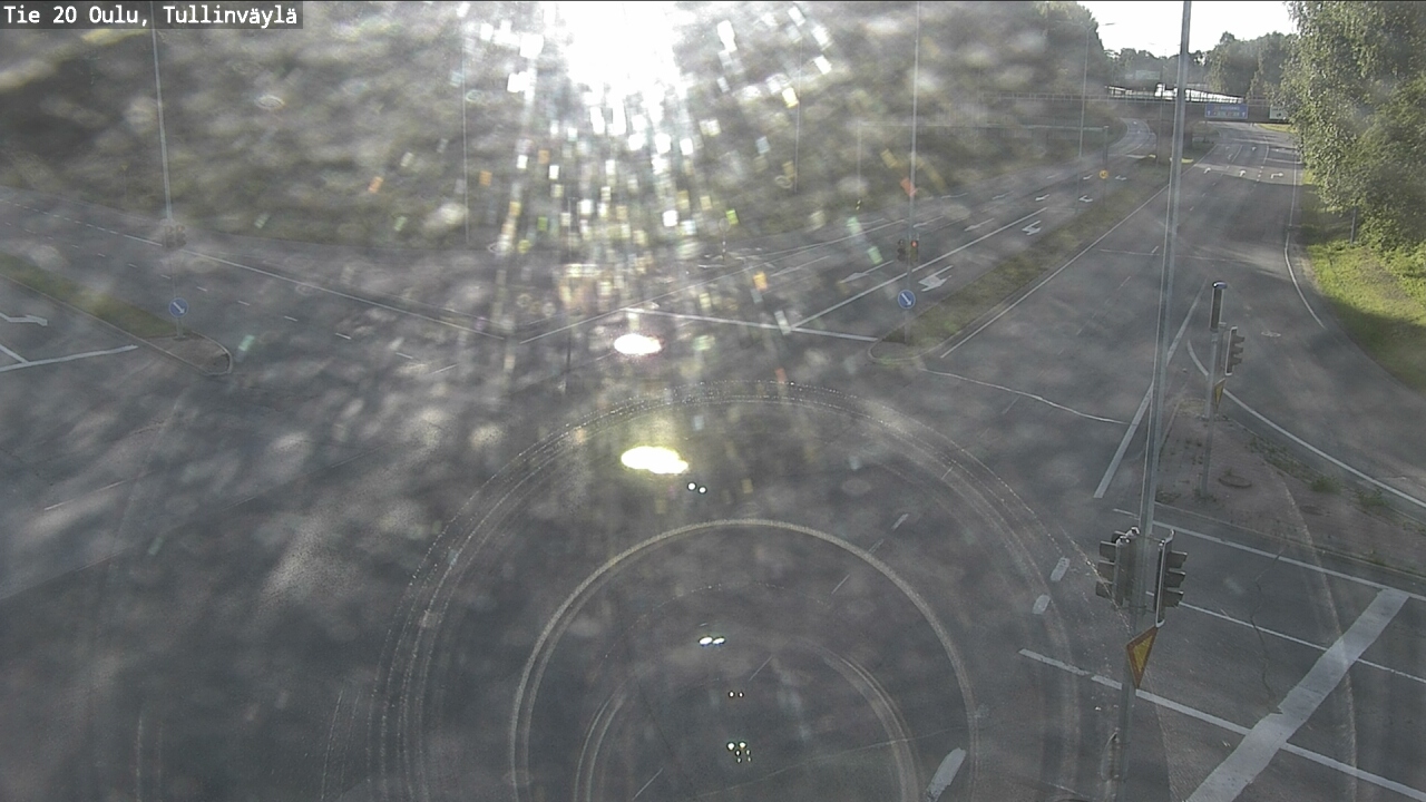 Weather Camera Image Väg 20 Uleåborg, Tullinväylä, Oulu, Pohjois-Pohjanmaa