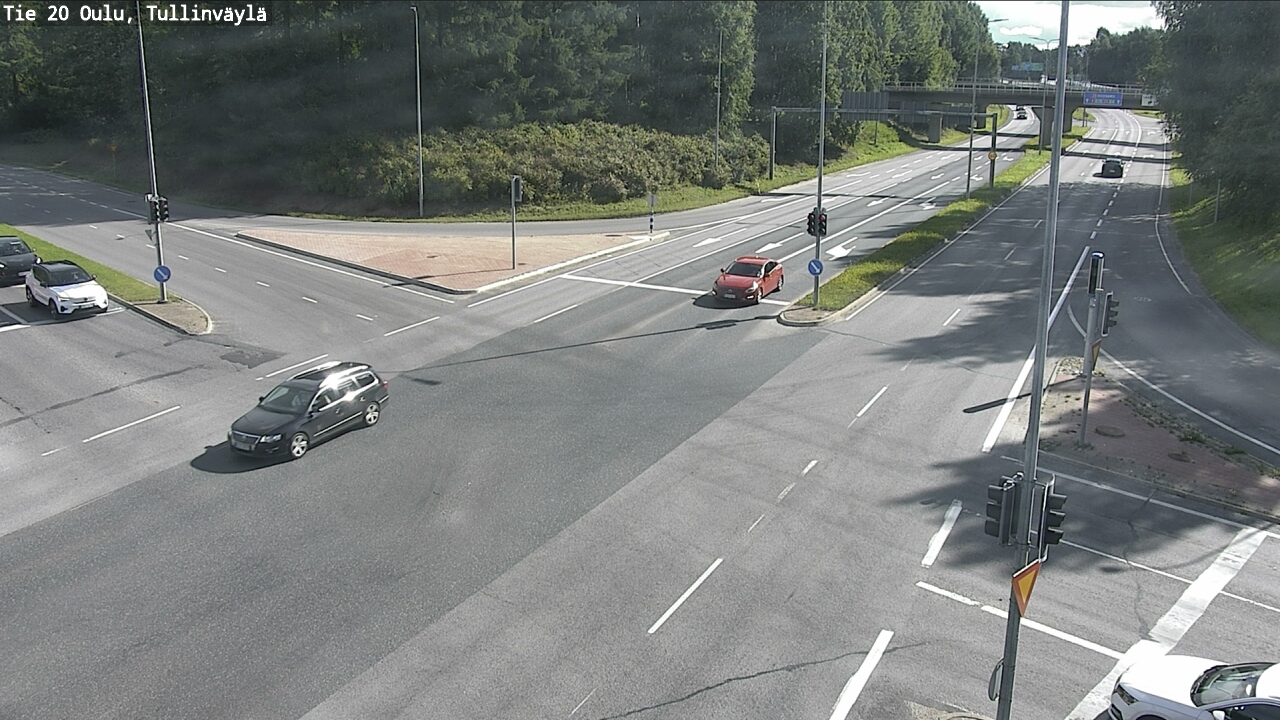 Weather Camera Image Väg 20 Uleåborg, Tullinväylä, Oulu, Pohjois-Pohjanmaa