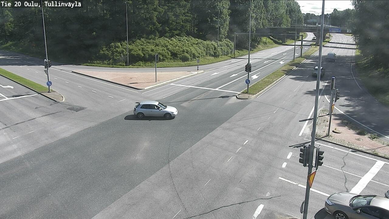 Weather Camera Image Väg 20 Uleåborg, Tullinväylä, Oulu, Pohjois-Pohjanmaa