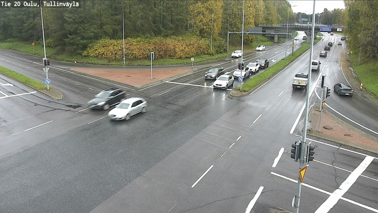 Weather Camera Image Väg 20 Uleåborg, Tullinväylä, Oulu, Pohjois-Pohjanmaa