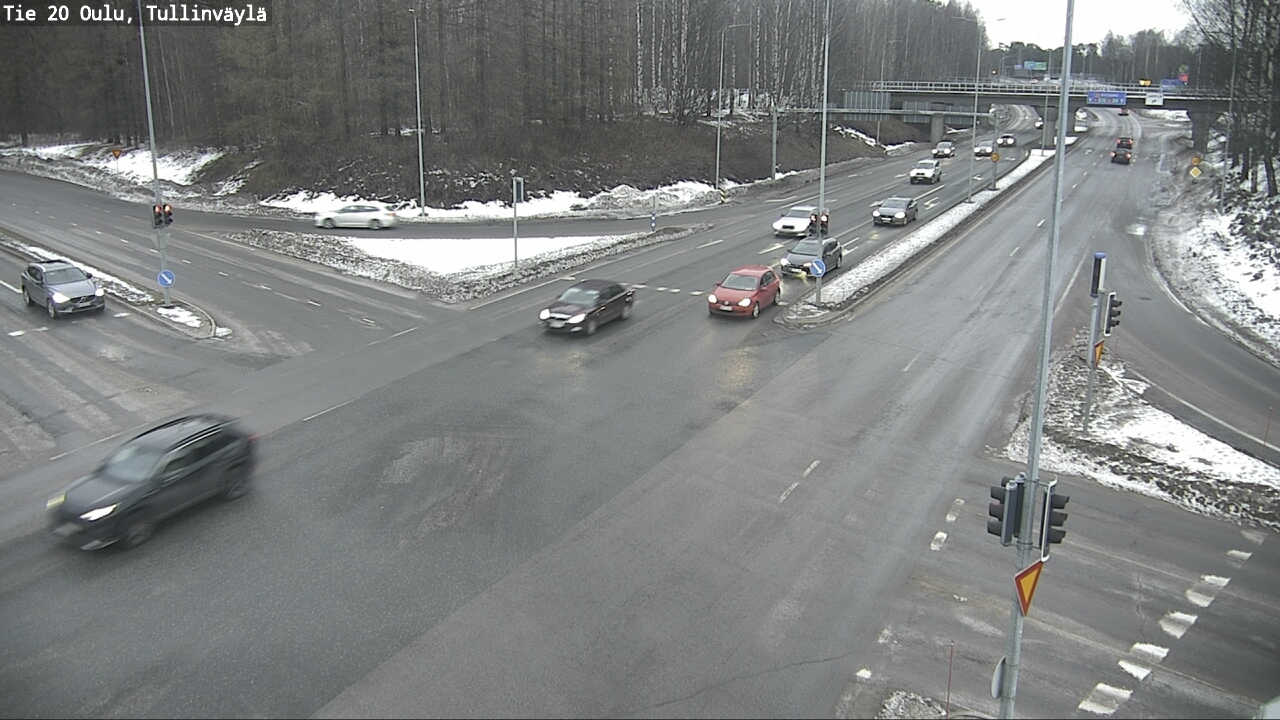 Kelikamerat Kuva Tie 20 Oulu, Tullinväylä, Oulu, Pohjois-Pohjanmaa