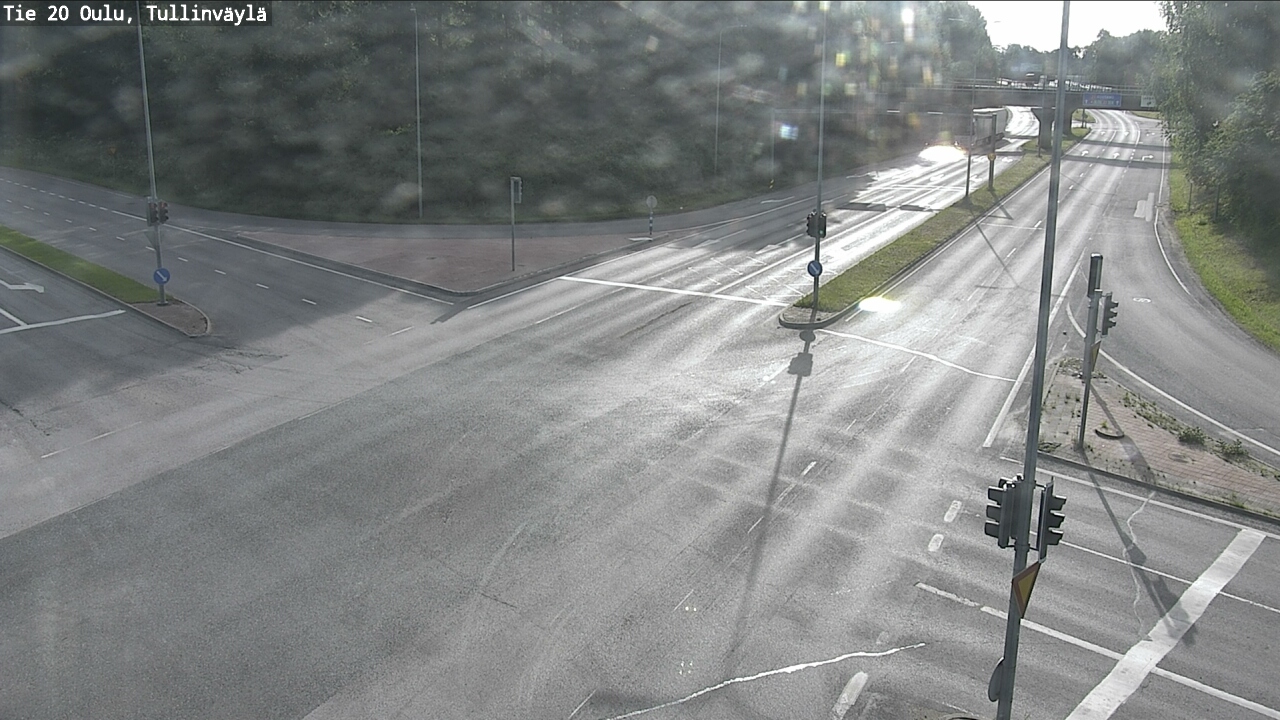 Weather Camera Image Väg 20 Uleåborg, Tullinväylä, Oulu, Pohjois-Pohjanmaa