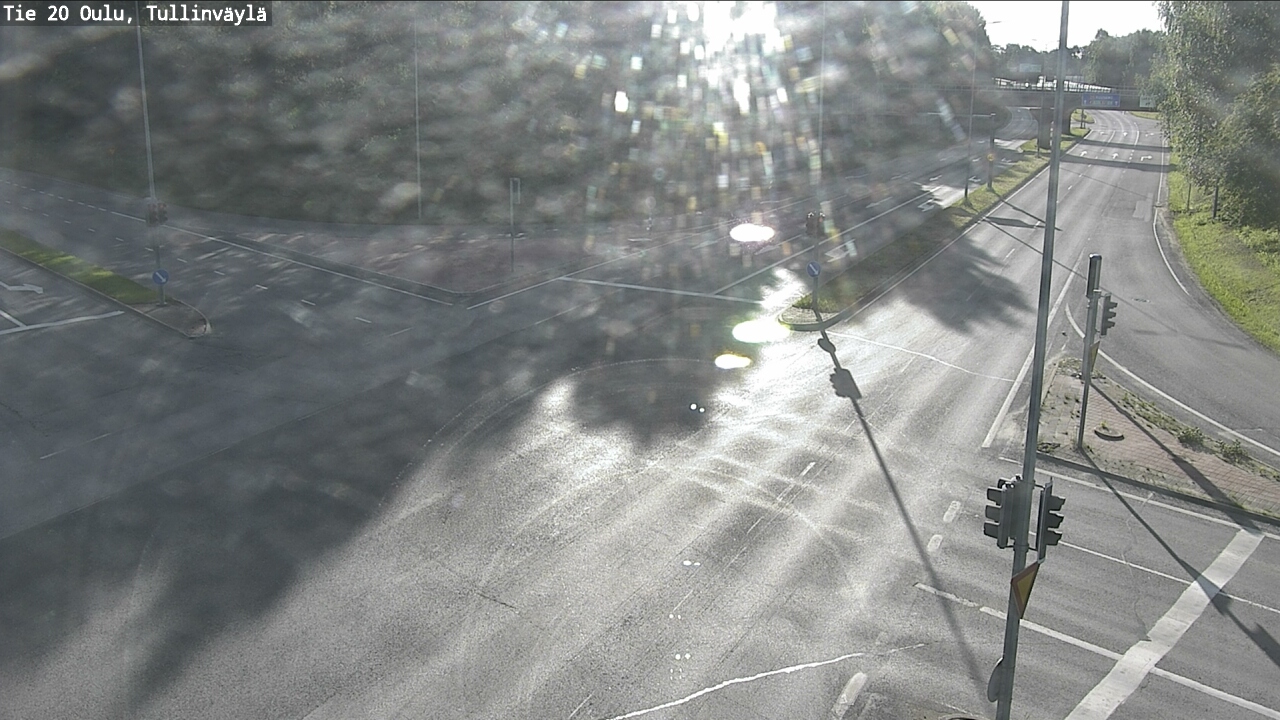 Weather Camera Image Väg 20 Uleåborg, Tullinväylä, Oulu, Pohjois-Pohjanmaa
