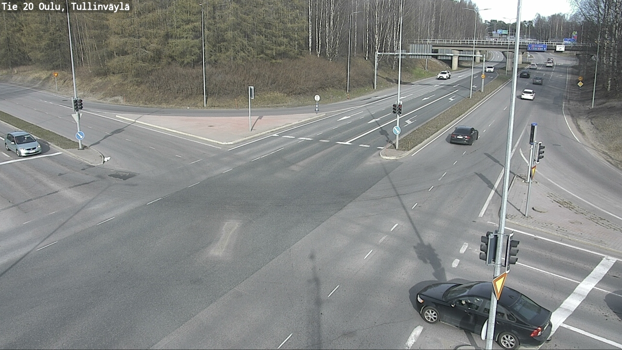Kelikamerat Kuva Tie 20 Oulu, Tullinväylä, Oulu, Pohjois-Pohjanmaa