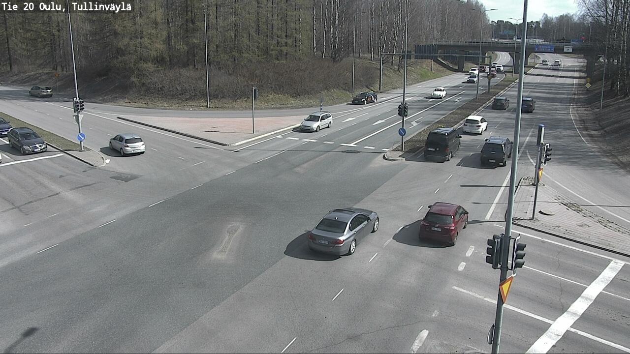 Kelikamerat Kuva Tie 20 Oulu, Tullinväylä, Oulu, Pohjois-Pohjanmaa