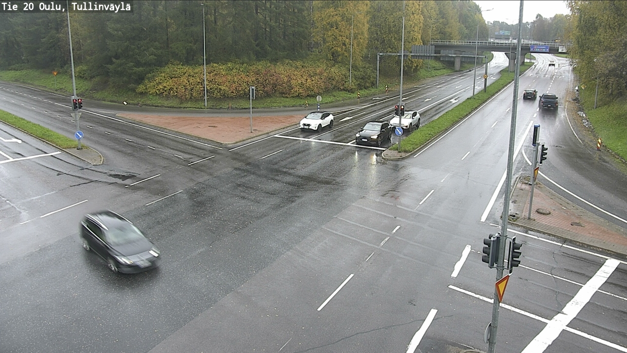 Weather Camera Image Väg 20 Uleåborg, Tullinväylä, Oulu, Pohjois-Pohjanmaa