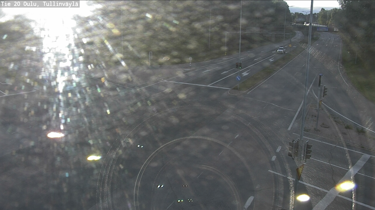 Weather Camera Image Väg 20 Uleåborg, Tullinväylä, Oulu, Pohjois-Pohjanmaa