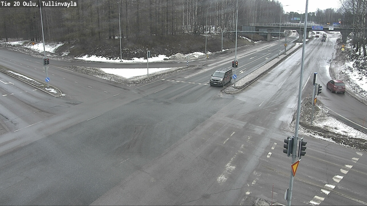 Weather Camera Image Road 20 Oulu, Tullinväylä, Oulu, Pohjois-Pohjanmaa