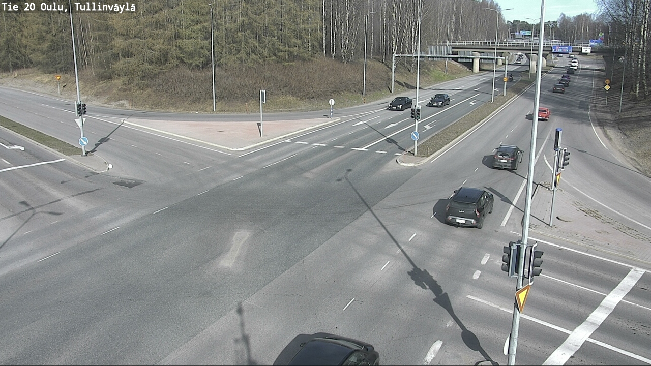 Kelikamerat Kuva Tie 20 Oulu, Tullinväylä, Oulu, Pohjois-Pohjanmaa