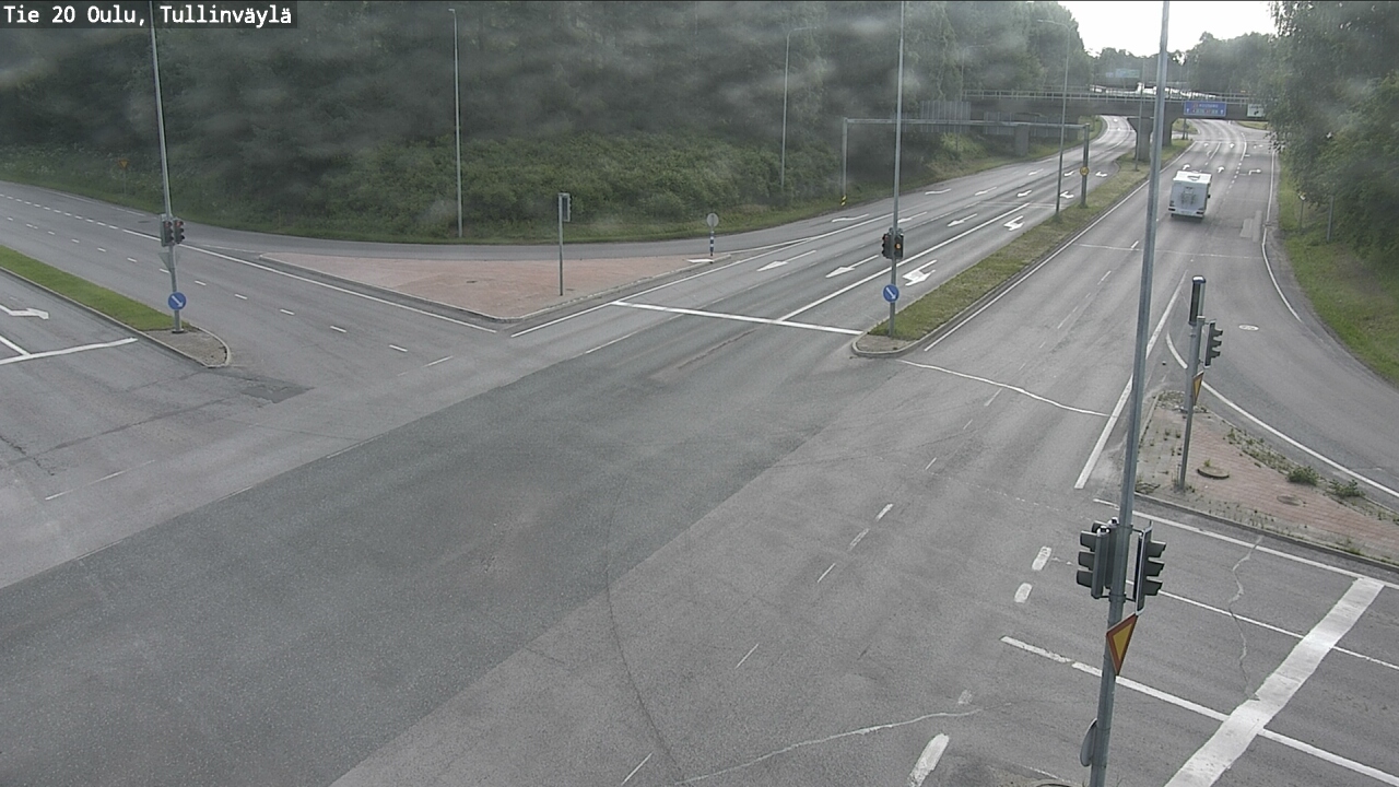 Weather Camera Image Väg 20 Uleåborg, Tullinväylä, Oulu, Pohjois-Pohjanmaa