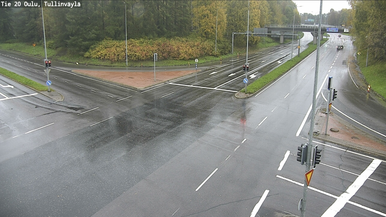 Weather Camera Image Väg 20 Uleåborg, Tullinväylä, Oulu, Pohjois-Pohjanmaa