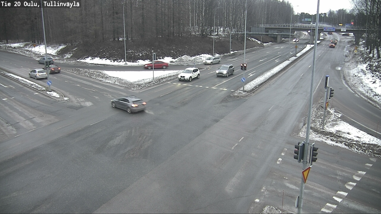 Kelikamerat Kuva Tie 20 Oulu, Tullinväylä, Oulu, Pohjois-Pohjanmaa