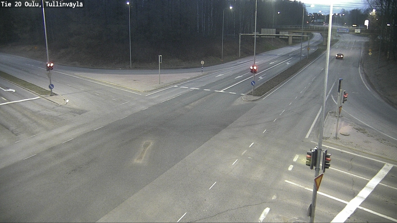 Kelikamerat Kuva Tie 20 Oulu, Tullinväylä, Oulu, Pohjois-Pohjanmaa