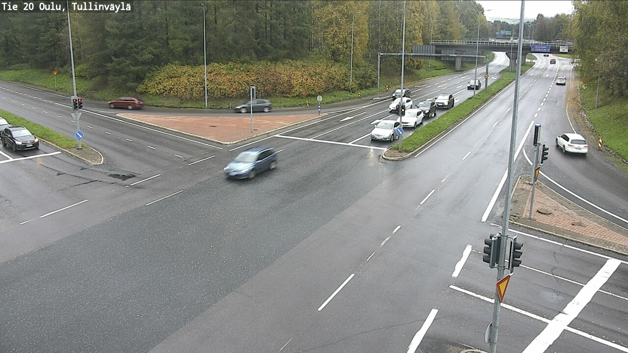 Weather Camera Image Väg 20 Uleåborg, Tullinväylä, Oulu, Pohjois-Pohjanmaa