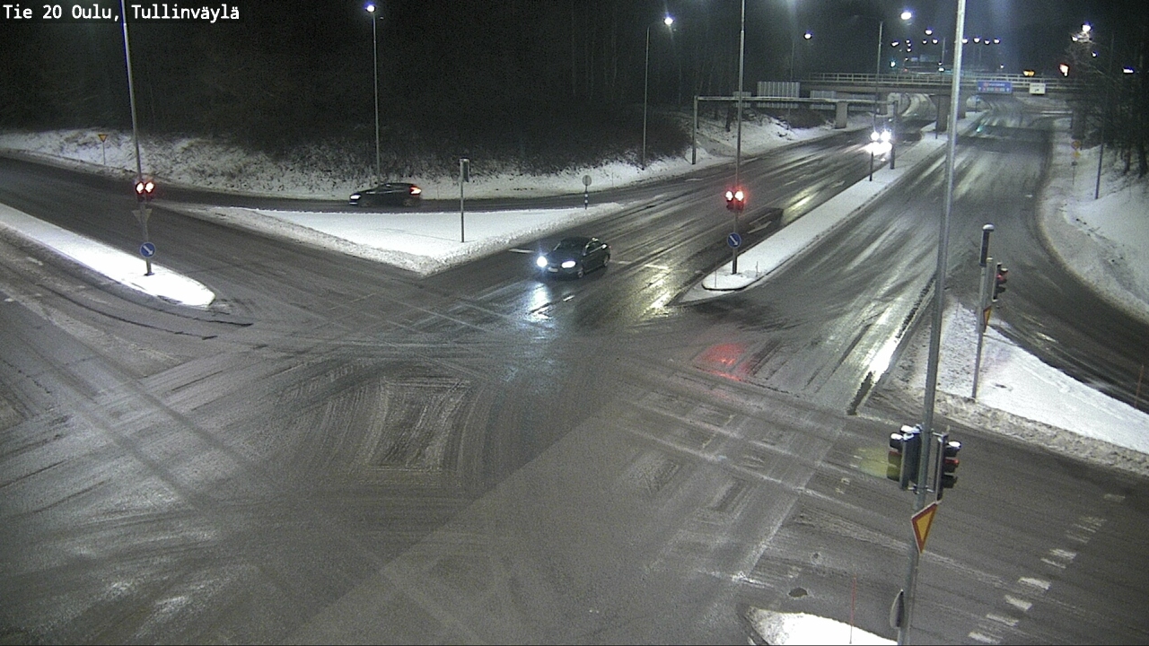 Weather Camera Image Väg 20 Uleåborg, Tullinväylä, Oulu, Pohjois-Pohjanmaa