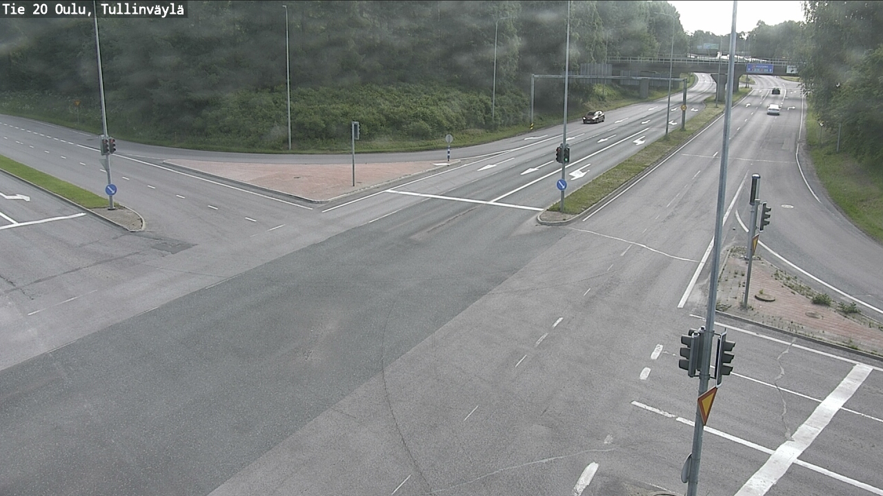 Weather Camera Image Väg 20 Uleåborg, Tullinväylä, Oulu, Pohjois-Pohjanmaa