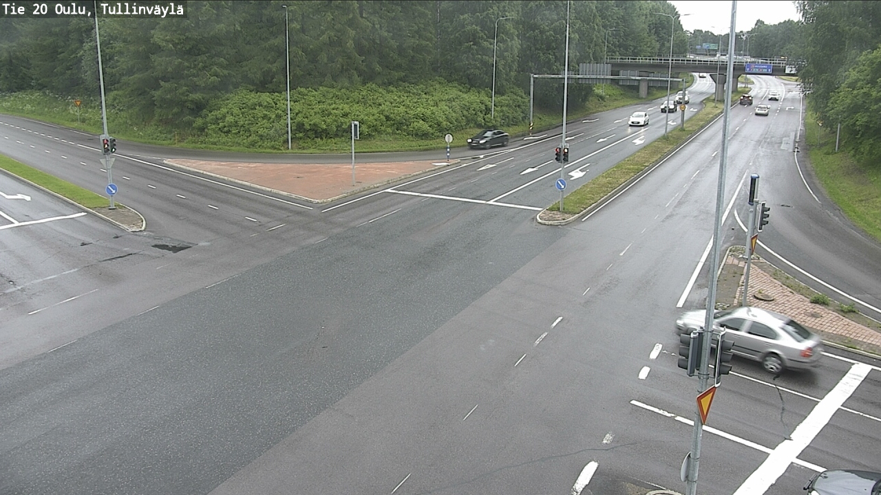 Weather Camera Image Road 20 Oulu, Tullinväylä, Oulu, Pohjois-Pohjanmaa