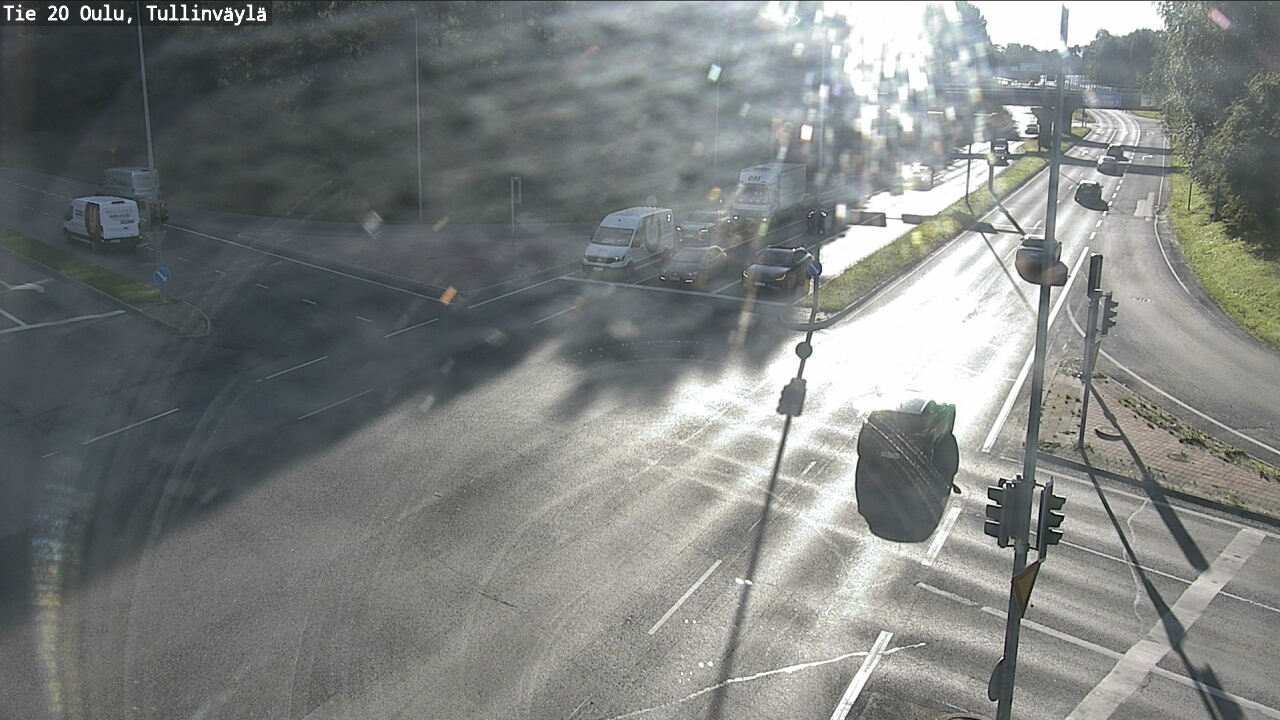 Weather Camera Image Road 20 Oulu, Tullinväylä, Oulu, Pohjois-Pohjanmaa