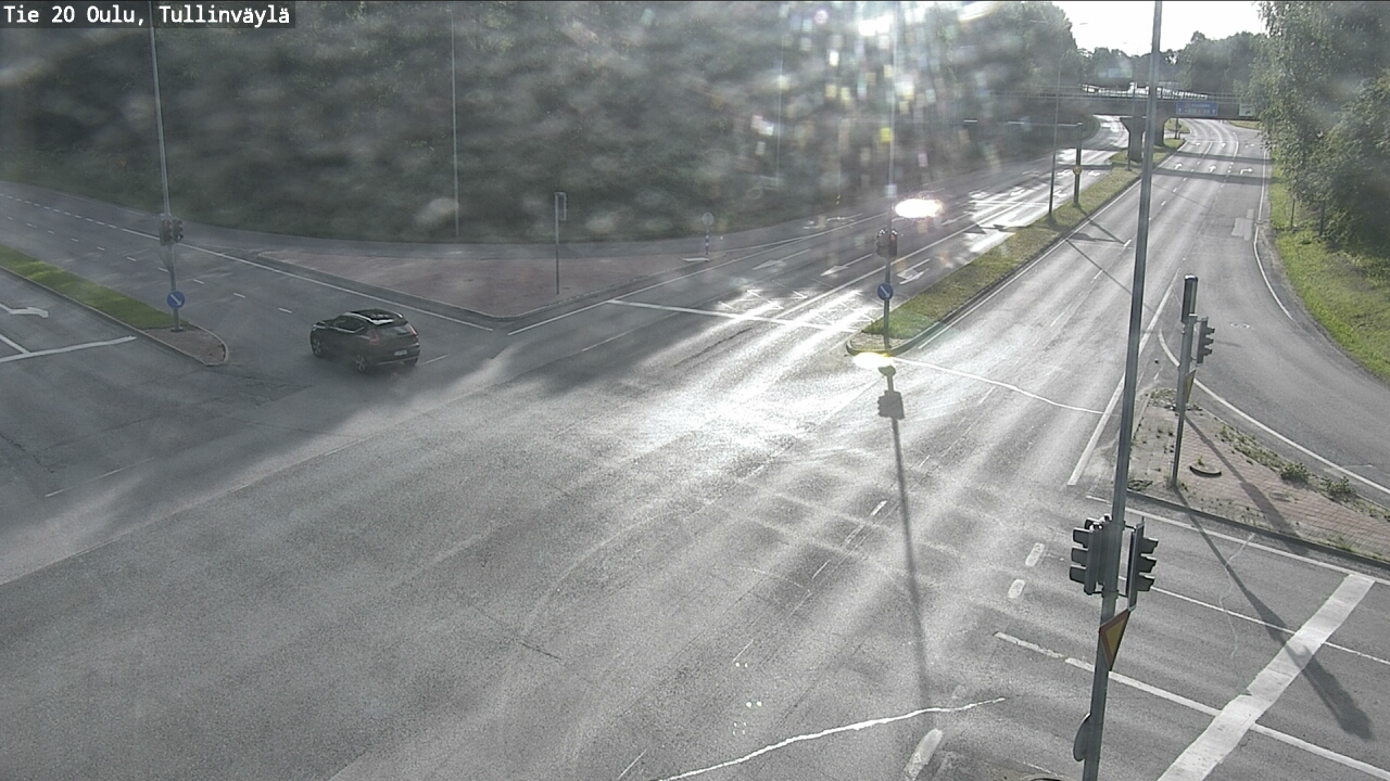 Weather Camera Image Väg 20 Uleåborg, Tullinväylä, Oulu, Pohjois-Pohjanmaa