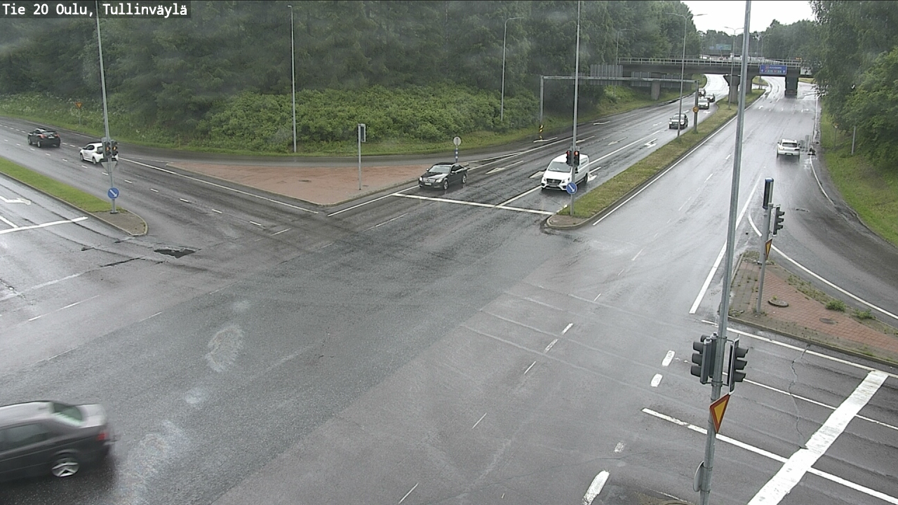 Weather Camera Image Road 20 Oulu, Tullinväylä, Oulu, Pohjois-Pohjanmaa