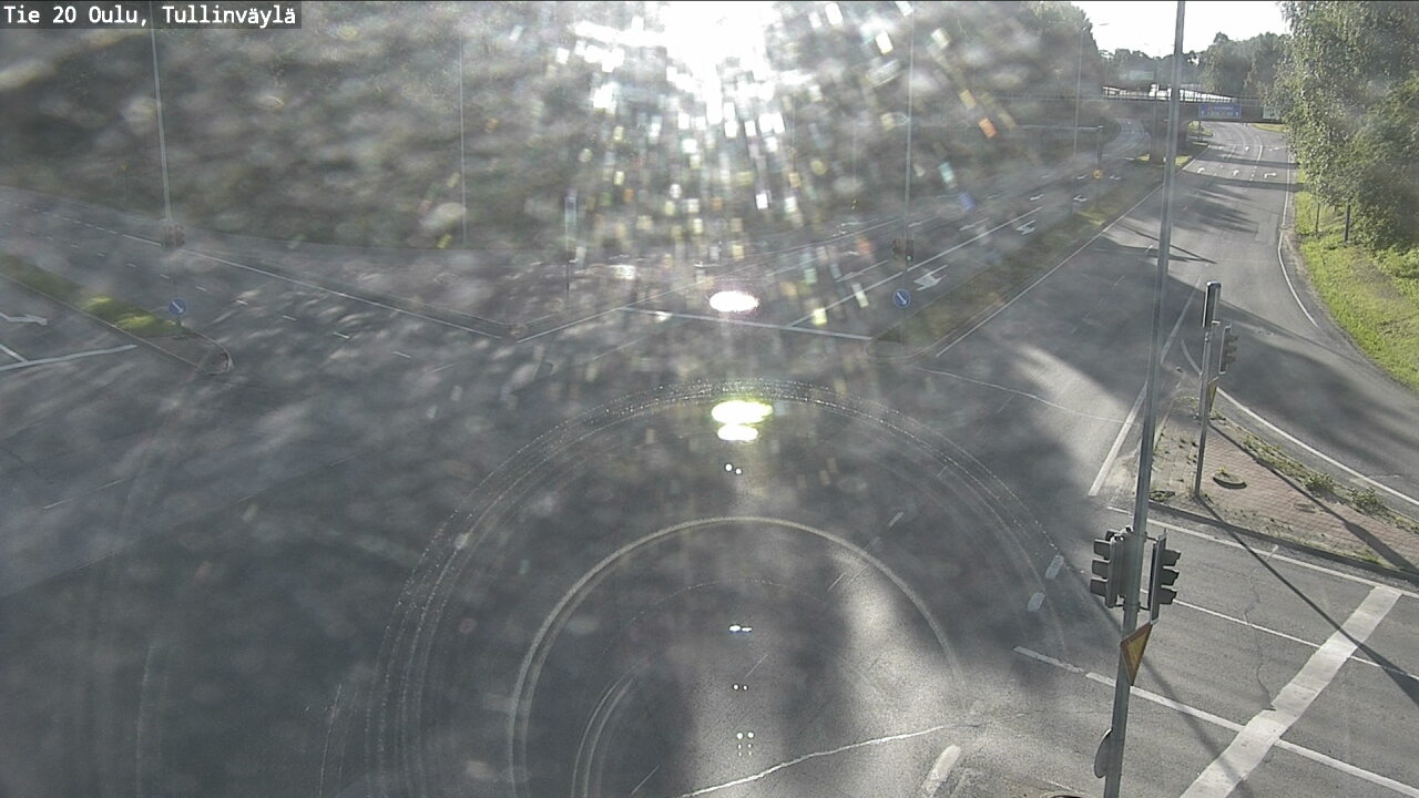 Weather Camera Image Väg 20 Uleåborg, Tullinväylä, Oulu, Pohjois-Pohjanmaa