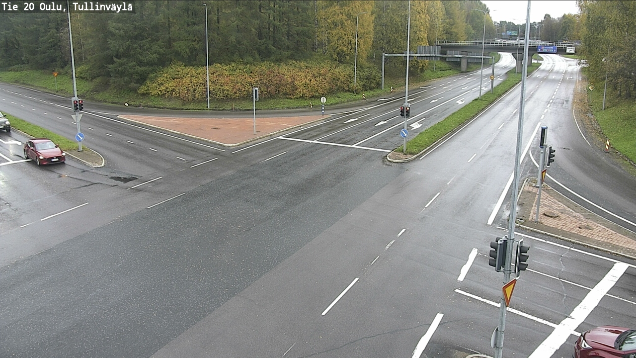 Weather Camera Image Väg 20 Uleåborg, Tullinväylä, Oulu, Pohjois-Pohjanmaa