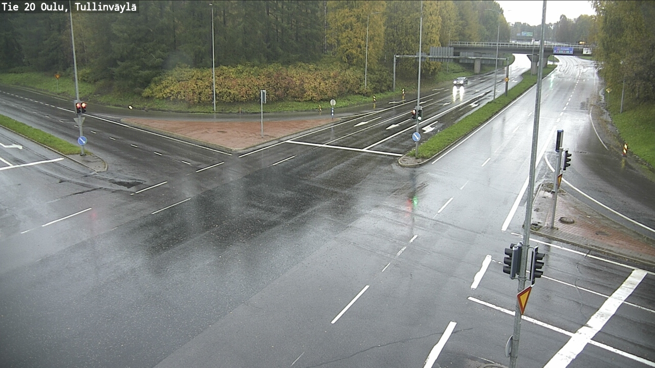 Weather Camera Image Road 20 Oulu, Tullinväylä, Oulu, Pohjois-Pohjanmaa