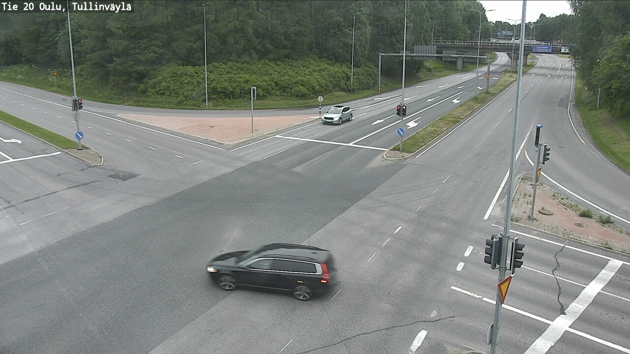 Weather Camera Image Väg 20 Uleåborg, Tullinväylä, Oulu, Pohjois-Pohjanmaa