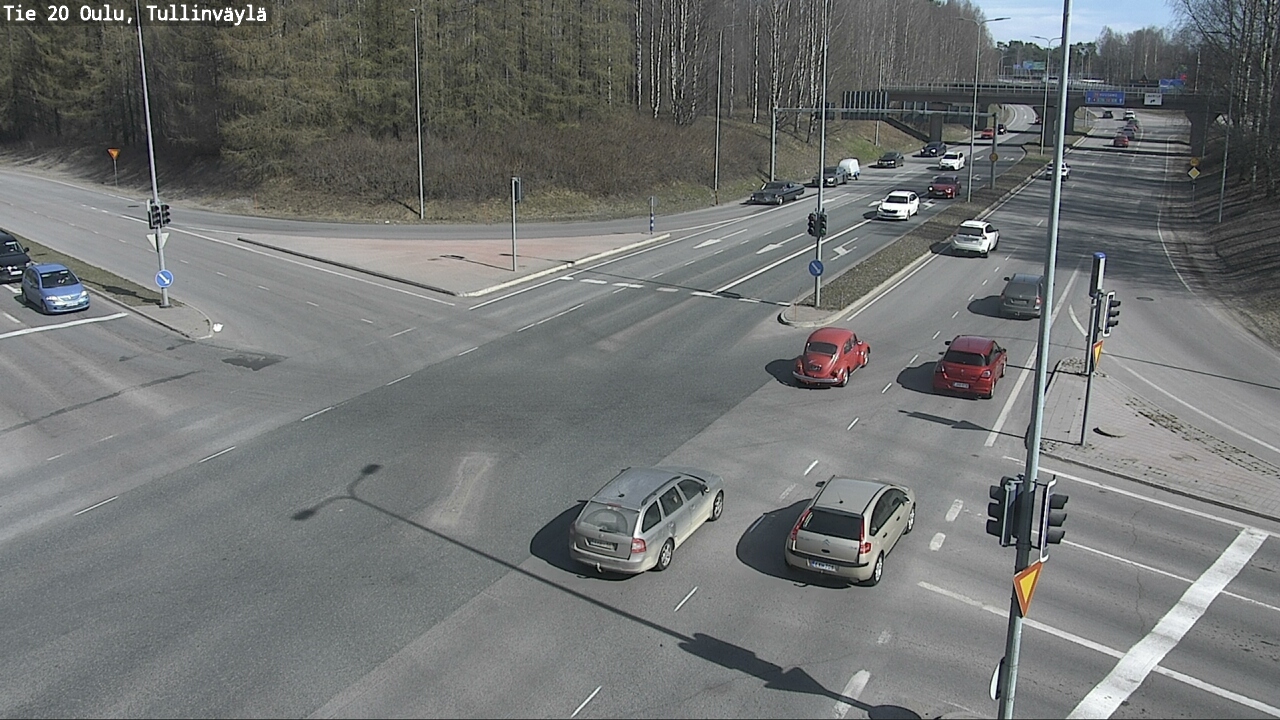 Kelikamerat Kuva Tie 20 Oulu, Tullinväylä, Oulu, Pohjois-Pohjanmaa