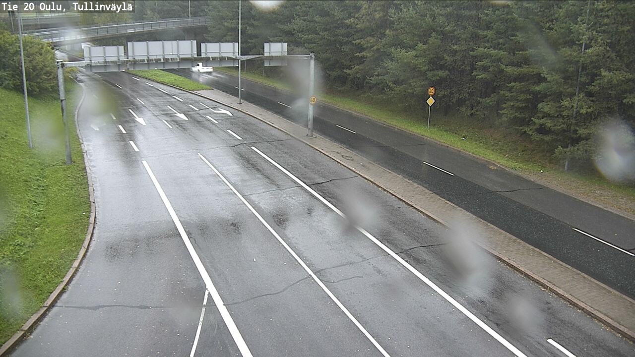 Weather Camera Image Road 20 Oulu, Tullinväylä, Oulu, Pohjois-Pohjanmaa