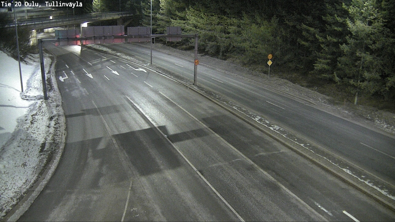 Kelikamerat Kuva Tie 20 Oulu, Tullinväylä, Oulu, Pohjois-Pohjanmaa