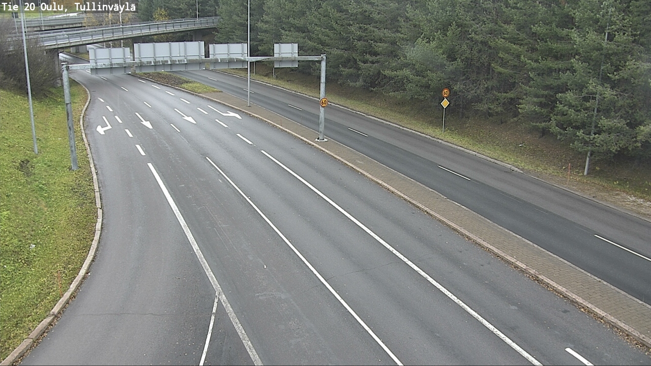 Kelikamerat Kuva Tie 20 Oulu, Tullinväylä, Oulu, Pohjois-Pohjanmaa
