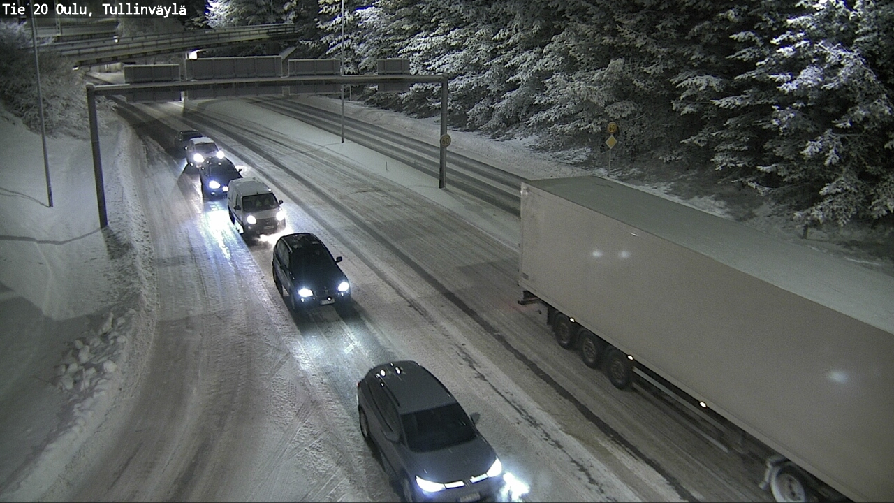 Kelikamerat Kuva Tie 20 Oulu, Tullinväylä, Oulu, Pohjois-Pohjanmaa
