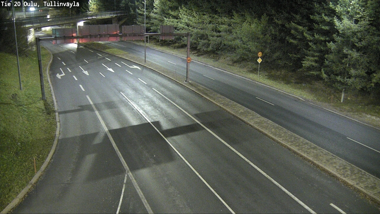 Kelikamerat Kuva Tie 20 Oulu, Tullinväylä, Oulu, Pohjois-Pohjanmaa