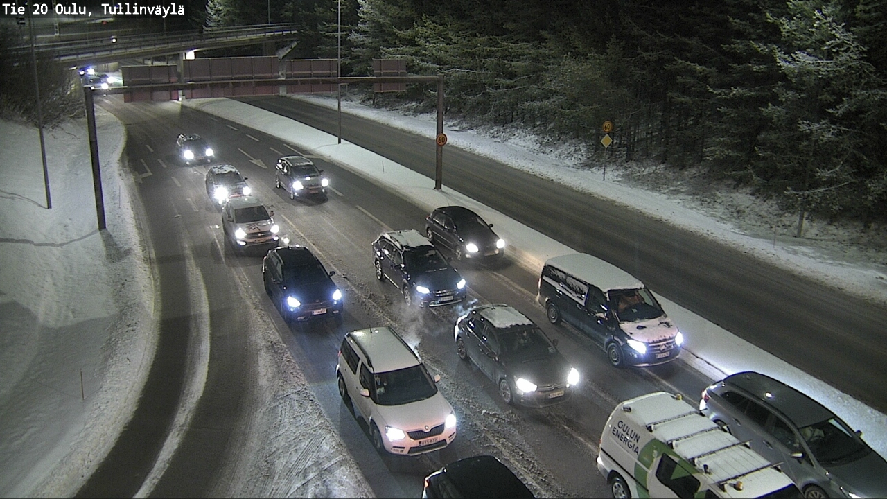 Kelikamerat Kuva Tie 20 Oulu, Tullinväylä, Oulu, Pohjois-Pohjanmaa