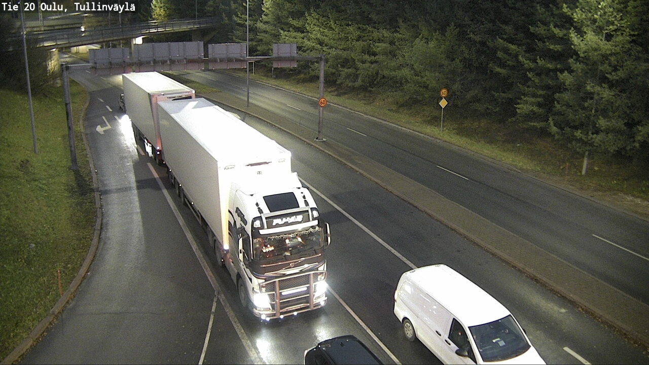 Kelikamerat Kuva Tie 20 Oulu, Tullinväylä, Oulu, Pohjois-Pohjanmaa