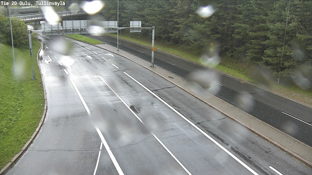 Weather Camera Image Road 20 Oulu, Tullinväylä, Oulu, Pohjois-Pohjanmaa