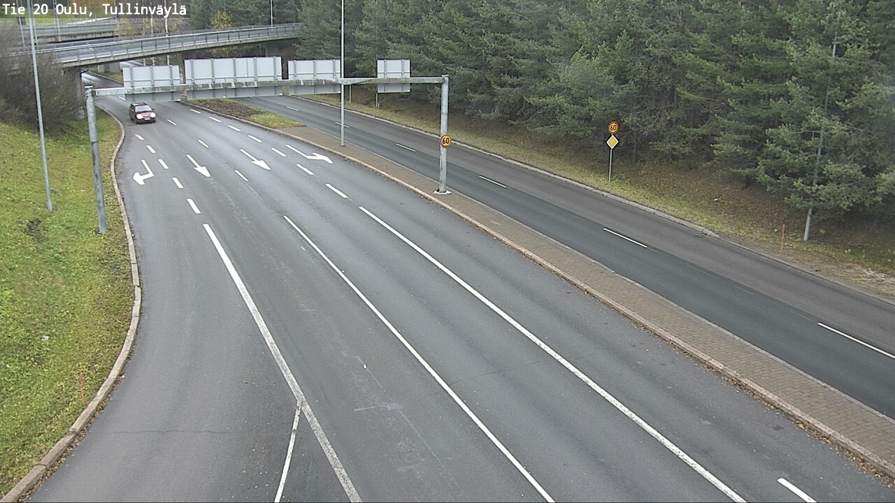 Kelikamerat Kuva Tie 20 Oulu, Tullinväylä, Oulu, Pohjois-Pohjanmaa