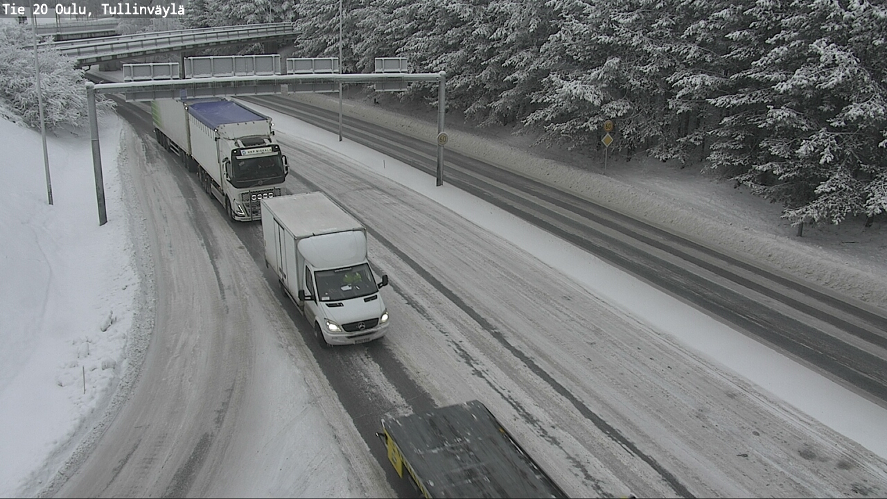Kelikamerat Kuva Tie 20 Oulu, Tullinväylä, Oulu, Pohjois-Pohjanmaa