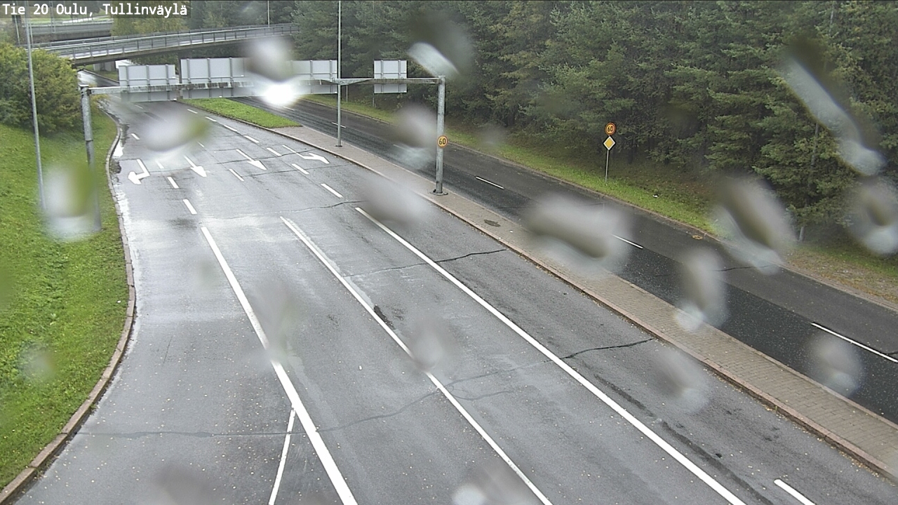 Weather Camera Image Road 20 Oulu, Tullinväylä, Oulu, Pohjois-Pohjanmaa