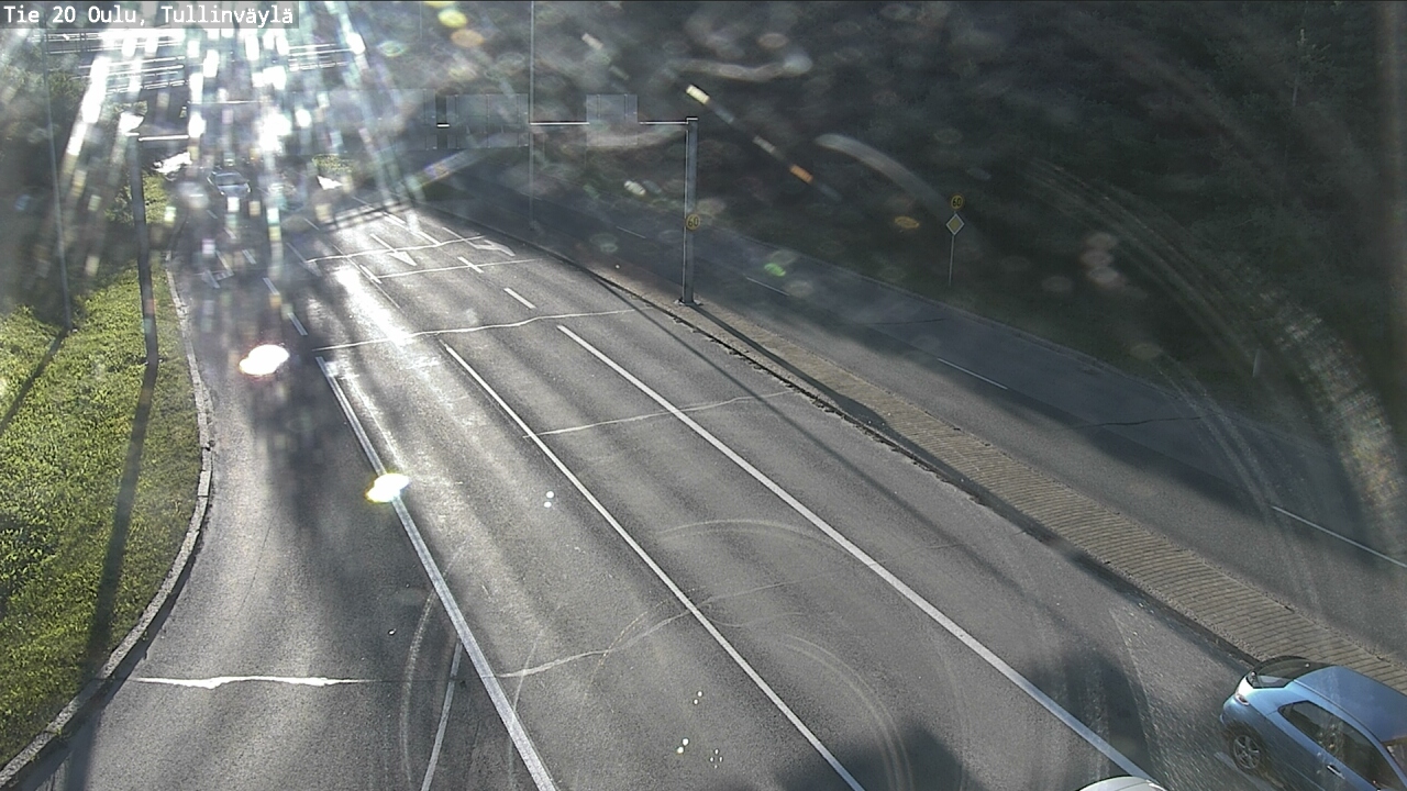 Weather Camera Image Road 20 Oulu, Tullinväylä, Oulu, Pohjois-Pohjanmaa
