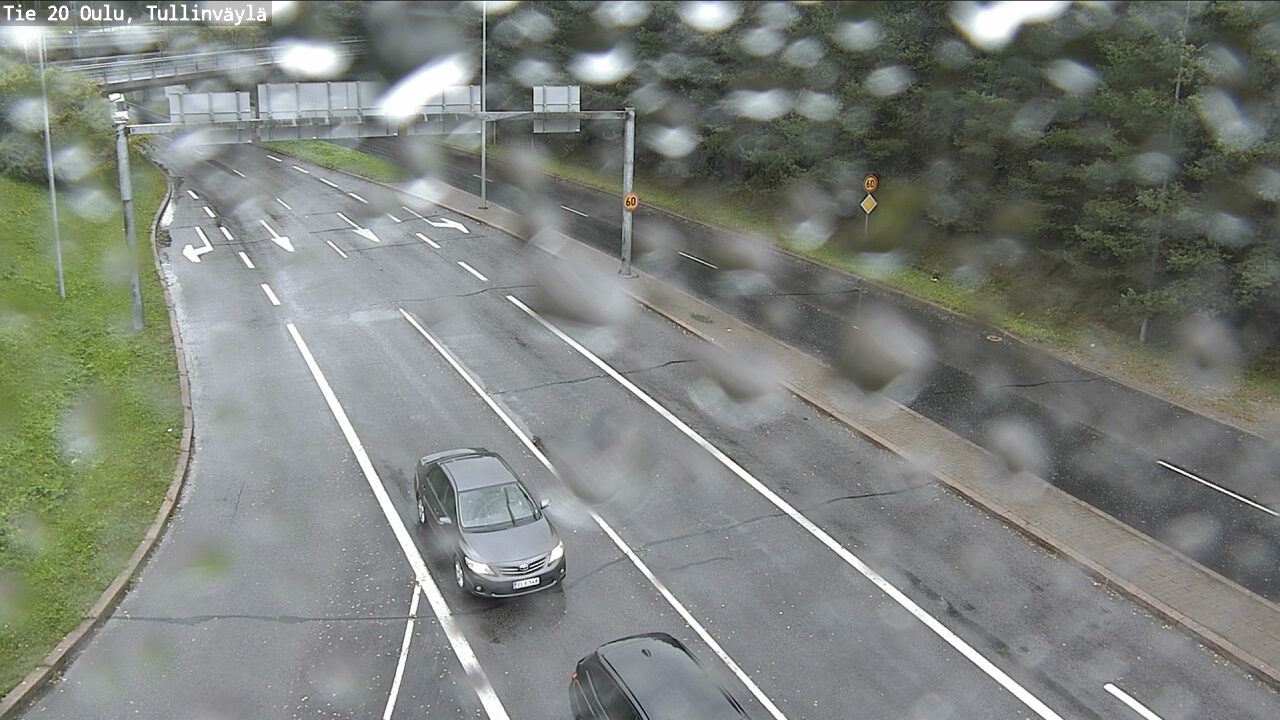 Weather Camera Image Road 20 Oulu, Tullinväylä, Oulu, Pohjois-Pohjanmaa