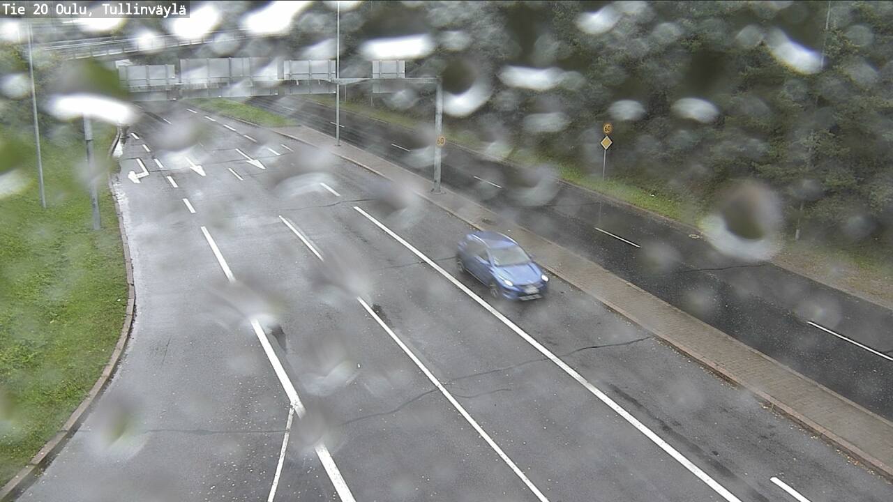 Weather Camera Image Road 20 Oulu, Tullinväylä, Oulu, Pohjois-Pohjanmaa