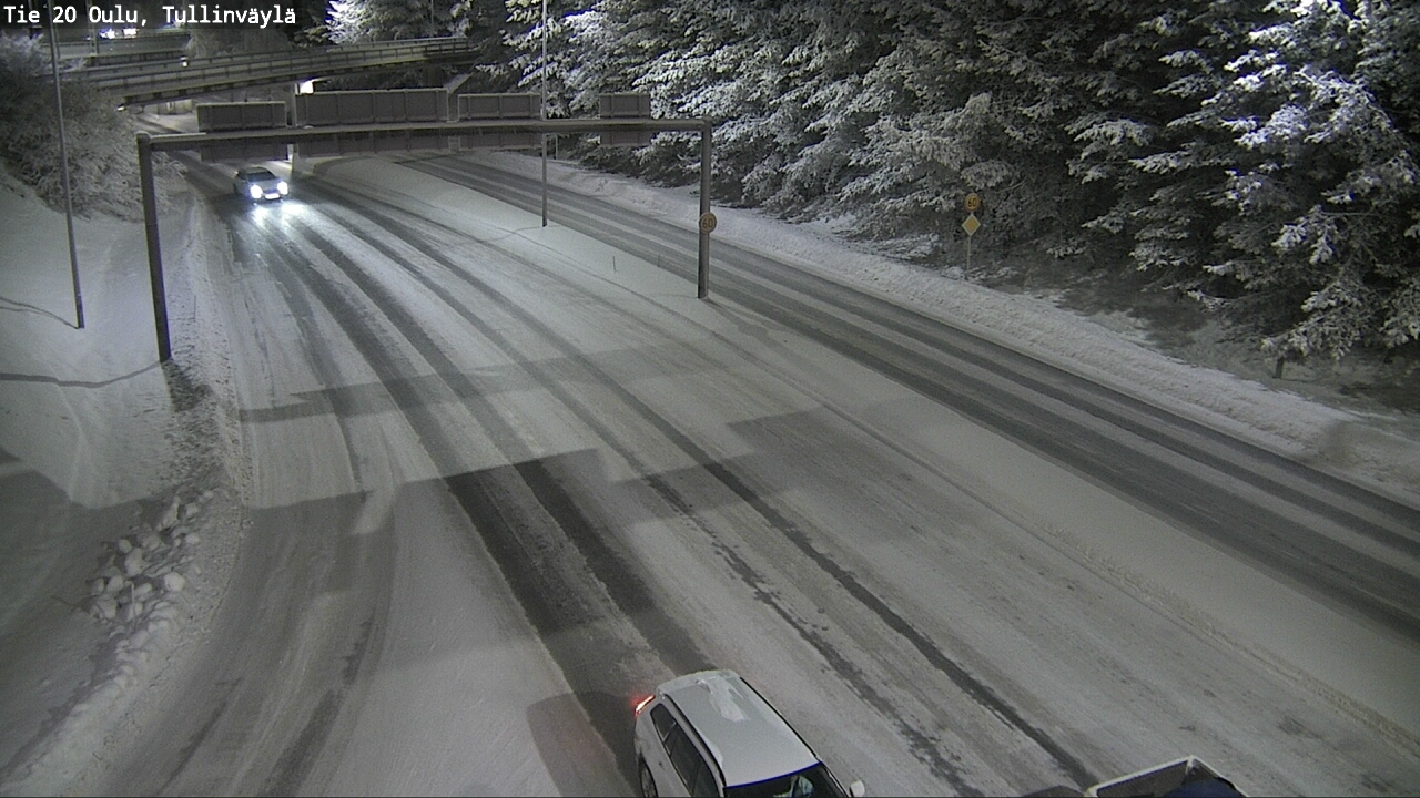 Weather Camera Image Väg 20 Uleåborg, Tullinväylä, Oulu, Pohjois-Pohjanmaa