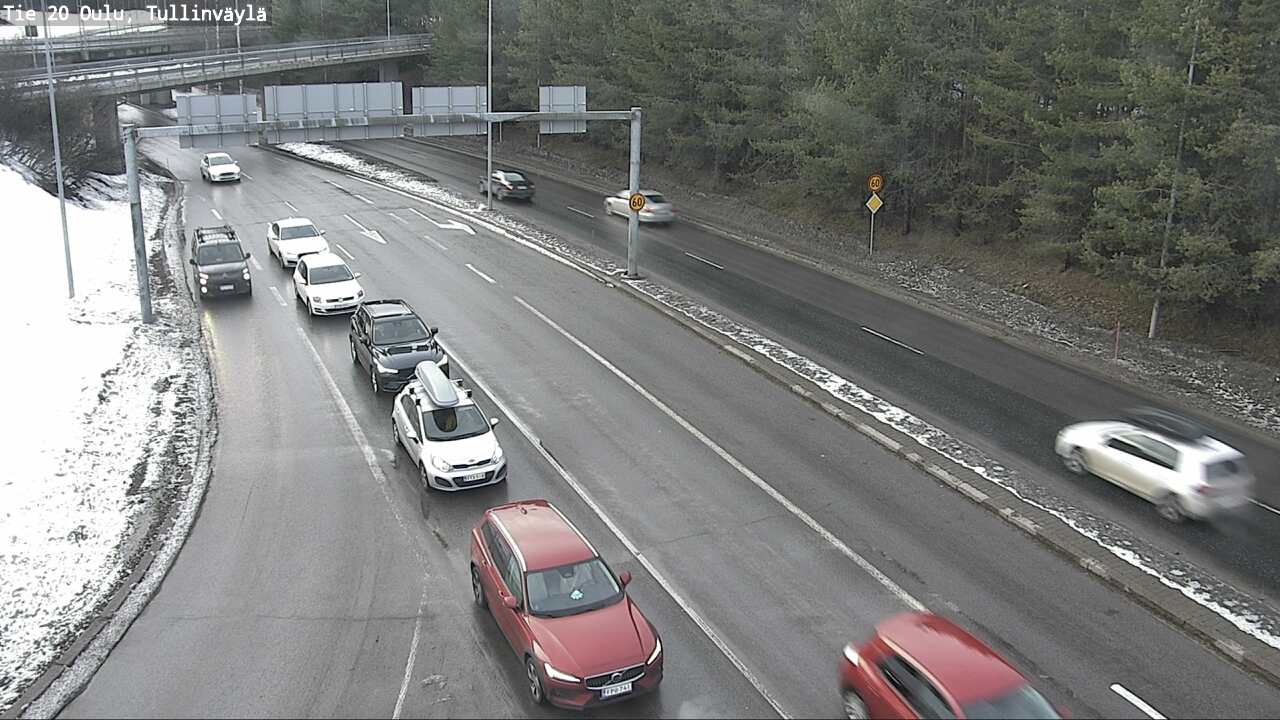 Kelikamerat Kuva Tie 20 Oulu, Tullinväylä, Oulu, Pohjois-Pohjanmaa