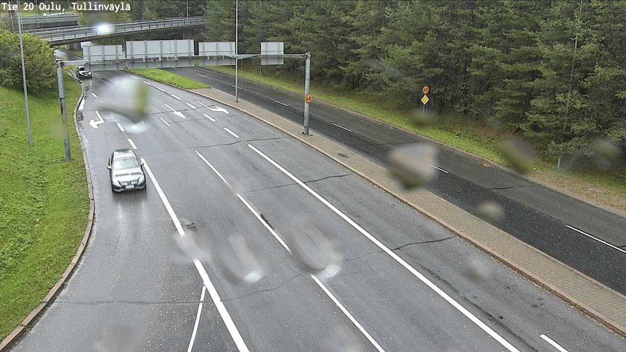 Weather Camera Image Road 20 Oulu, Tullinväylä, Oulu, Pohjois-Pohjanmaa