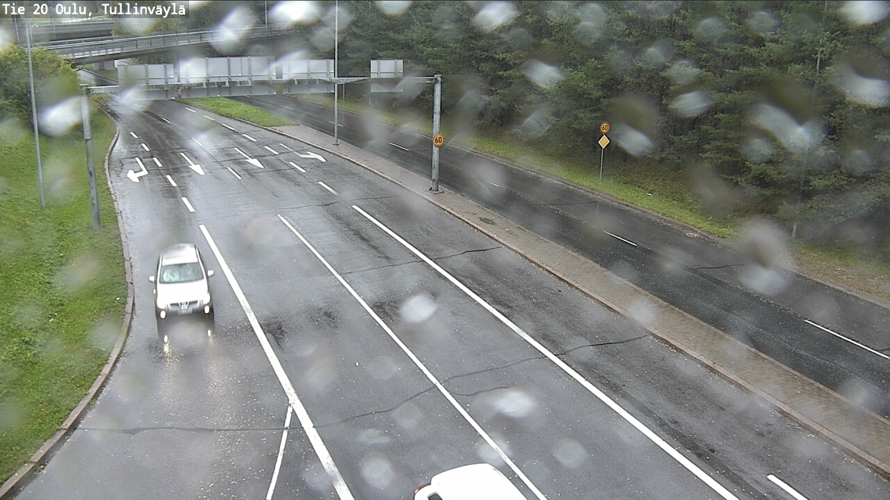 Weather Camera Image Road 20 Oulu, Tullinväylä, Oulu, Pohjois-Pohjanmaa
